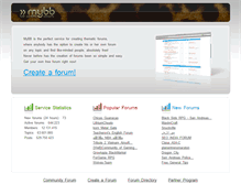 Tablet Screenshot of forumps.com